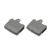 Qklyxr Clip for linguetta di uscita del montante B della presa d'aria posteriore dell'auto, for, W166 M ML GL 2012-2015 Clip per bocchette di ventilazione dell'auto(Gray 1pair)