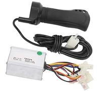 Qklyxr Controller 24V 250W E-Bike Motor Brushed con manopola acceleratore, for manubri da 22,2 Controller per scooter elettrico