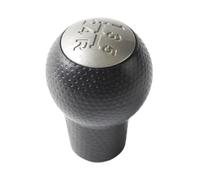 Qklyxr Copertura della cuffia del pomello cambio for auto a 5 velocità, for JAZZ, collare for custodia leva manuale 2009-2015 Manicotto del cambio per interni auto(BLACK Gear knob only)