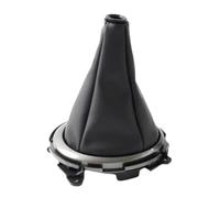 Qklyxr Copertura della cuffia del pomello cambio for auto a 5 velocità, for JAZZ, collare for custodia leva manuale 2009-2015 Manicotto del cambio per interni auto(BLACK Case Only)
