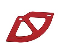 Qklyxr Copertura di protezione del freno a disco posteriore for moto da cross in alluminio rosso for CR125R CR250R CR500R 1987-2001 XR650R 2000-2007 Protezione per disco freno moto