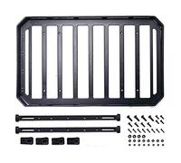 Qklyxr DJ 1/10 Telaio for Bagagli in Metallo Portapacchi, for Traxxas, TRX4 Bronco, for Axial, TRX6 Staffa for Tetto RC Car Upgrade Accessori Parti Rc Carros Portapacchi(1 Set)