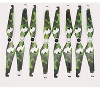 Qklyxr Elica 8 pezzi, for DJI, for Phantom, 3 3A 3P 3S 9450 Drone Blade Autobloccante Lama Ricambio Sostituzione della pala dell'elica del drone(Green 8pcs)