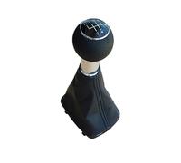 Qklyxr For, A3 8L 2001 2002 2003 Nero 23mm/5 Marce Pomello del cambio for auto con stivale in pelle leva del cambio leva ghetta collare Pomello del cambio