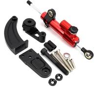Qklyxr For Dualtron, 2 3, for Thunder, Ultra, for Raptor Kit staffa ammortizzatore di stabilizzazione dello sterzo for scooter elettrico Ammortizzatore di sterzo per scooter elettrico(BLACK E)