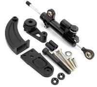 Qklyxr For Dualtron, 2 3, for Thunder, Ultra, for Raptor Kit staffa ammortizzatore di stabilizzazione dello sterzo for scooter elettrico Ammortizzatore di sterzo per scooter elettrico(BLACK F)
