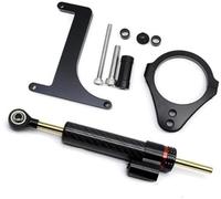 Qklyxr For Inokim, OX Sub13 Ammortizzatore di sterzo Staffa montaggio Kit Accessori for scooter elettrici da skateboard Ammortizzatore di sterzo per scooter elettrico(BLACK D5)