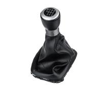 Qklyxr For Seat, for Alhambra 2000-2010 Leva del cambio Stick Ghetta Copri stivale Collare del cambio 5 velocità 6 velocità Pomello del cambio Pomello del cambio(6 Speed)