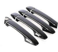 Qklyxr for Toyota, Verso AR20 20 2009~2018 Rivestimento adesivo for maniglia for portiera auto nero lucido Pezzo di ricambio per maniglia della porta(BLACK Keyless Entry)