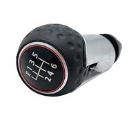 Qklyxr For VW, for Golf 6 MK6 R20, for 5 A5 MK5 GTI GTD, for Jetta R32 A6 2004-2014 Pomello del cambio for auto Ghetta for cuffia Custodia Collare manuale Leva Pomello del cambio(6 Speed Gear Knob)