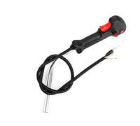 Qklyxr Gruppo interruttore acceleratore Decespugliatore a benzina Tagliaerba Maniglia del tubo Cavo grilletto dell'acceleratore Corda in alluminio Parte del prato(1 Set)
