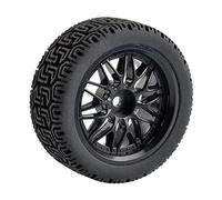 Qklyxr Inserto for Ruote Grip Tires, Spugna, for HPI, for Tamiya, 1/10 1:10 Touring Car RC Rim05-8014 Pneumatici in Gomma per Auto telecomandate