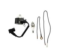 Qklyxr Kit candela bobina di accensione, for, for STIHL, 034 036 038 039 044 048 024 026 028 029 MS310 MS360 390, sostituzione motosega 0000-400-1300 Parte del prato