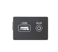 Qklyxr Lettore USB Adattatore porta AUX for iPod, for Hyundai, for CRETA IX25 2016, for SONATA LF 2015-2017 OEM 96120C1000 96120-C1000 Presa di ricarica USB per cruscotto auto