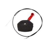 Qklyxr Maniglia di comando leva interruttore universale e kit cavo acceleratore da 56 pollici Parti del tosaerba Attrezzi giardino Parte del prato