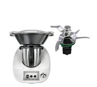 Qklyxr Per Blade per Vorwerk, per Bimby per Tm7 Tm5 Tm6 Sostituzione della lama del frullatore