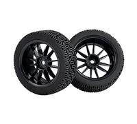 Qklyxr Pneumatici Grip Wheel, for HPI, for Tamiya, 1/10 1:10 Touring Car RC 6031-8014 4 Pezzi Inserto Spugna Pneumatici in Gomma per Auto telecomandate(6031H-8014)