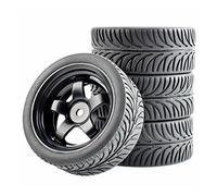 Qklyxr Pneumatici Grip Wheel, for HSP, for HPI, 1/10 1:10 On-Road Car RC 6030-8007 Pneumatici in Gomma per Auto telecomandate(6030B-8007)