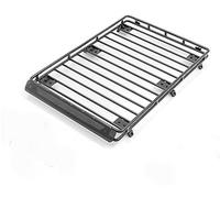 Qklyxr Portapacchi in Metallo Tubolare/Piastra portabagagli, for Axial Racing - SCX10 III, for Jeep, Wrangler Rc Portapacchi(No Light)