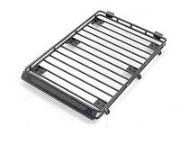 Qklyxr Portapacchi in Metallo Tubolare/Piastra portabagagli, for Axial Racing - SCX10 III, for Jeep, Wrangler Rc Portapacchi(with Light)