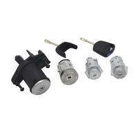 Qklyxr SET COMPLETO DI SERRATURA INTERRUTTORE ACCENSIONE SERRATURA PORTA SINISTRA DESTRA SERRATURA TRONCO, for Ford, FIGO Serratura portiera auto