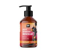 QKnatur - Olio per sport muscolari (250 ml). Combinazione di oli di origine naturale per il massaggio muscolare - Contiene Arnica, Wintergreen e Artiglio del diavolo
