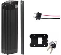 QKPFCVG Batería De Bicicleta Eléctrica 36V 48V Batería De Iones De Litio De Litio 10/12.5/15/18/20AH Batería Impermeable para 200W-1000W Bicicleta Eléctrica Scooter Carritos De Golf 48V,12.5AH