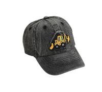QKURT Cappellino da Baseball per Bambini, Berretto Sportivo Estivo da Spiaggia con Protezione Solare, Cappello da Pescatore con Motivo a Escavatore per Bambini dai 3 agli 8 Anni