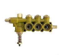 QL280 Gruppo testa pompa macchina per pulizia ad alta pressione - Parte di ricambio in alluminio per rondelle auto domestiche, resistente e facile da installare per manutenzione idropulitrice da