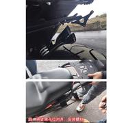 QLASIC Portapacchi Accessori per Zontes GK350 Moto Staffa Posteriore Originale Staffe Portapacchi Portapacchi