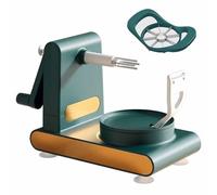 Qlbnxks Pelapatate in Metallo Pela Mele con Ventosa, Sbuccia Mele con Manovella, Pelapatate di Frutta a Mano Pelapatate, Cutter di Patate Manuali, Solvente di Buccia di Patate(Color:Green Scuro)