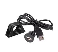 QLECXZI Cavo di prolunga per pannello presa maschio-femmina USB 0 Soluzioni di montaggio innovative che consentono l'accesso USB nelle auto Cavo di montaggio
