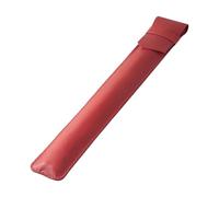 QLECXZI Comoda borsa porta bacchette, alla moda, adatta a vari eventi, regalo per gli amanti della musica, che non strappa e non rompe facilmente. L'accessorio porta bacchette è, Rosso, 44x6 cm