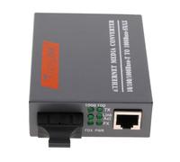 QLECXZI Convertitore di Media in Fibra Ottica dinamico con transceiver in Fibra Ottica monomodale Gigabit Esterno Che Consente connessioni Convertitore monomodale