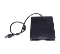 QLECXZI Unità floppy USB neutra, robusta e visivamente accattivante | più sistemi operativi, sottile, in ABS, resistente agli urti.
