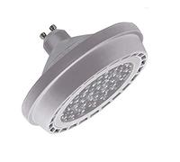 QLEE Ar111 Led Light Gu10 24w Lampadina Faretto TrackLIGHT DownLIGHT Riflettore 24 ° Beam DayLight 6000k AC 220V 2100Lm Per 200w Luci alogene al tungsteno Sostituzione Alluminio