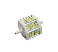 QLEE - Lampadina LED R7S 78 mm dimmerabile 10W luce calda 3000K AC 230 V 1000 lm doppia estremità J per lampada alogena da 100 W
