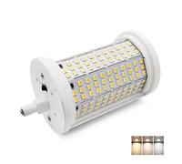 QLEE R7s 50w Lampadina LED 118mm 3cct Regolabile J Tipo Lineare Doppia Estremità Studio & Flood Light Equivalente 500w Lampadine Alogene Per Il Lavoro Sicurezza Lampade Paesaggistiche E Da Terra