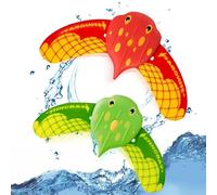 QLEUIFT 2 PCS Giocattoli Pesci Piscina, Pesce Diavolo Giocattolo, Aliante Subacqueo, Giocattolo Pesci Acqua Bambini, Giocattolo Pesce Immersione, Diving Fish, Giocattolo Pesce Senza Batterie