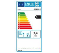 QLIMA R7224-SC - 2400 watt - stufa a olio stoppino - fino a 85 m3 - rilevatore di CO² - serbatoio 4,2 litri
