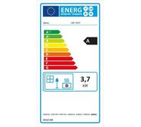 QLIMA SRE7037C 3700 watt Stufa elettronica a cherosene - Modalità SAVE - Rilevatore Co² - Sicurezza ribaltamento - Programmabile - NC