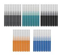 QLK 50 Spazzoline Interdentali, Strumenti per Pulizia Dentale Profonda degli Spazi Tra i Denti, Mini Spazzolini per Bambini, Uomini e Donne, 5 Colori, Igiene Orale Efficace e Cura dei Denti