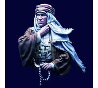 QLKFTRVNH 1/10 Antico Comandante Arabo Busto Soldato in Resina Kit Modello Figura non dipinta e non assemblata in resina //U5w6Z1
