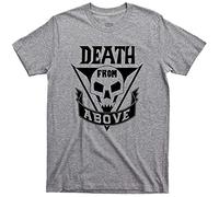 QLKNSC Death Before Dishonor - Maglietta a maniche corte da uomo con stampa grafica bianca morbida in cotone bianco giallo nero e rosso da uomo, a maniche corte, 100% cotone, Colore 19, M