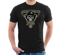 QLKNSC Death Before Dishonor - Maglietta a maniche corte da uomo con stampa grafica bianca morbida in cotone bianco giallo nero e rosso da uomo, a maniche corte, 100% cotone, Colore 18, M