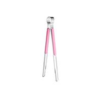 QLLQ Griglia in acciaio inox per uso domestico, bistecca multifunzione, protezione contro scottature, clip per alimenti, rosa