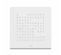 QLOCKTWO CLASSIC 45X45 QT4 PANNELLO BIANCO