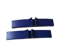 QLoztyse 1 Paio di Supporto per Barriera -Pong per Campo da Tennis, Piedini Stabili per Montaggio Fai-da-Te, Staffe Robuste, Morsetto per Recinz, Blu