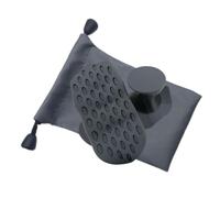 QLoztyse 2 Guanti da Sollevamento Pesi, Impugnature da Palestra, Potenziatori di Presa Multiuso, Antiscivolo, per Allenamento di, Palestra Domestica, sol, Grigio