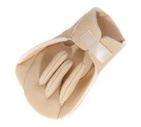 QLoztyse 2 Pezzi Separatore Dita Guanto Imbottitura Palma Cuscino Mano Correttivo Ergonomico Divaricatore Supporto Comfort Anziani Donne Uomini Utilizzo Casa R, Sinistra, Taglia unica bambino